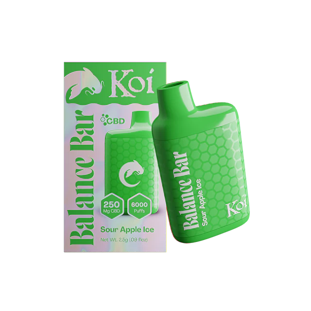 Koi Balance Bar CBD Vape | 500mg Isolate – 6000 Puffs, No Nicotine