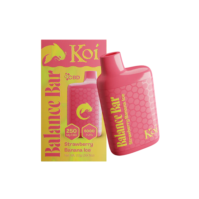 Koi Balance Bar CBD Vape | 500mg Isolate – 6000 Puffs, No Nicotine