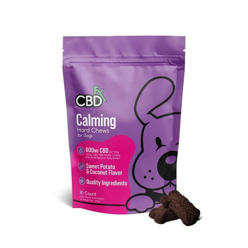 CBDfx CBD Dog Treats – Calming, Joint, & Skin Health | Soft & Hard Chews