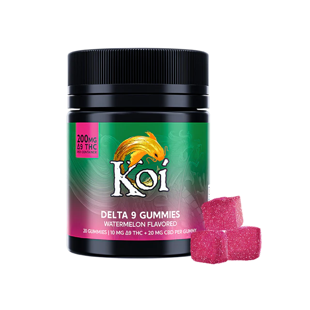 Koi Delta-9 THC + CBD Gummies – 20ct (Multiple Flavors)