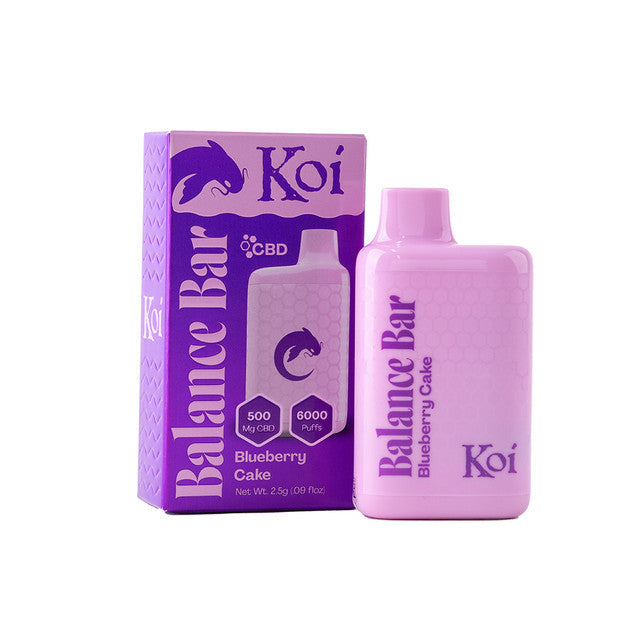 Koi Balance Bar CBD Vape | 500mg Isolate – 6000 Puffs, No Nicotine
