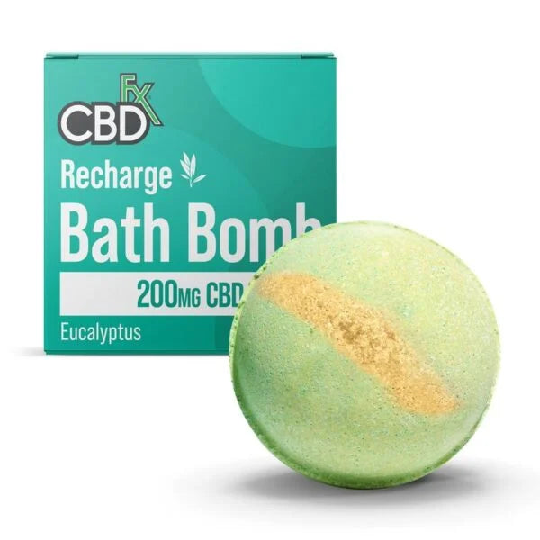CBDfx Bath Bombs – 200mg CBD | 4 Botanical Blends