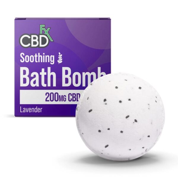 CBDfx Bath Bombs – 200mg CBD | 4 Botanical Blends