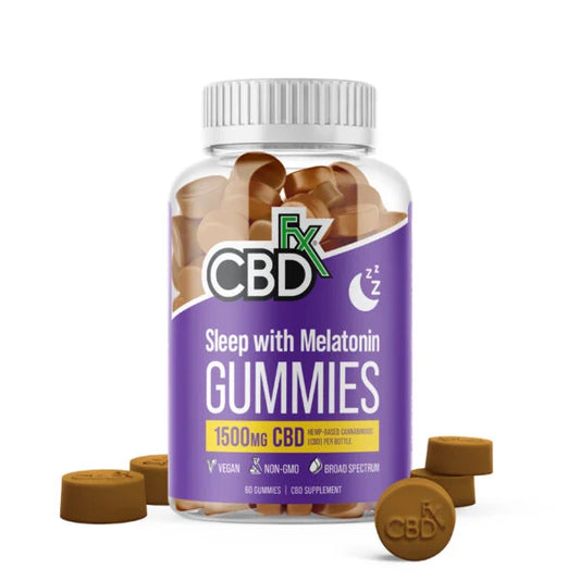 CBDfx Sleep Gummies – CBD + Melatonin | 1500mg & 3000mg