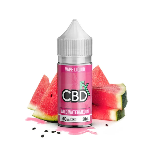 CBDfx CBD Vape Juice – Blue Raspberry, Strawberry Kiwi & Watermelon | 500mg–2000mg