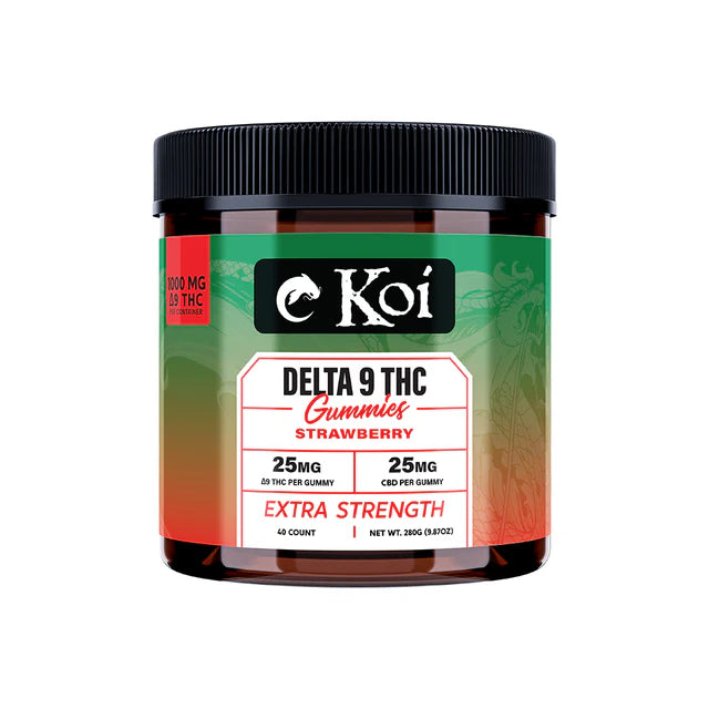 Koi Extra Strength Delta-9 THC + CBD Gummies – 20ct  (Multiple Flavors)
