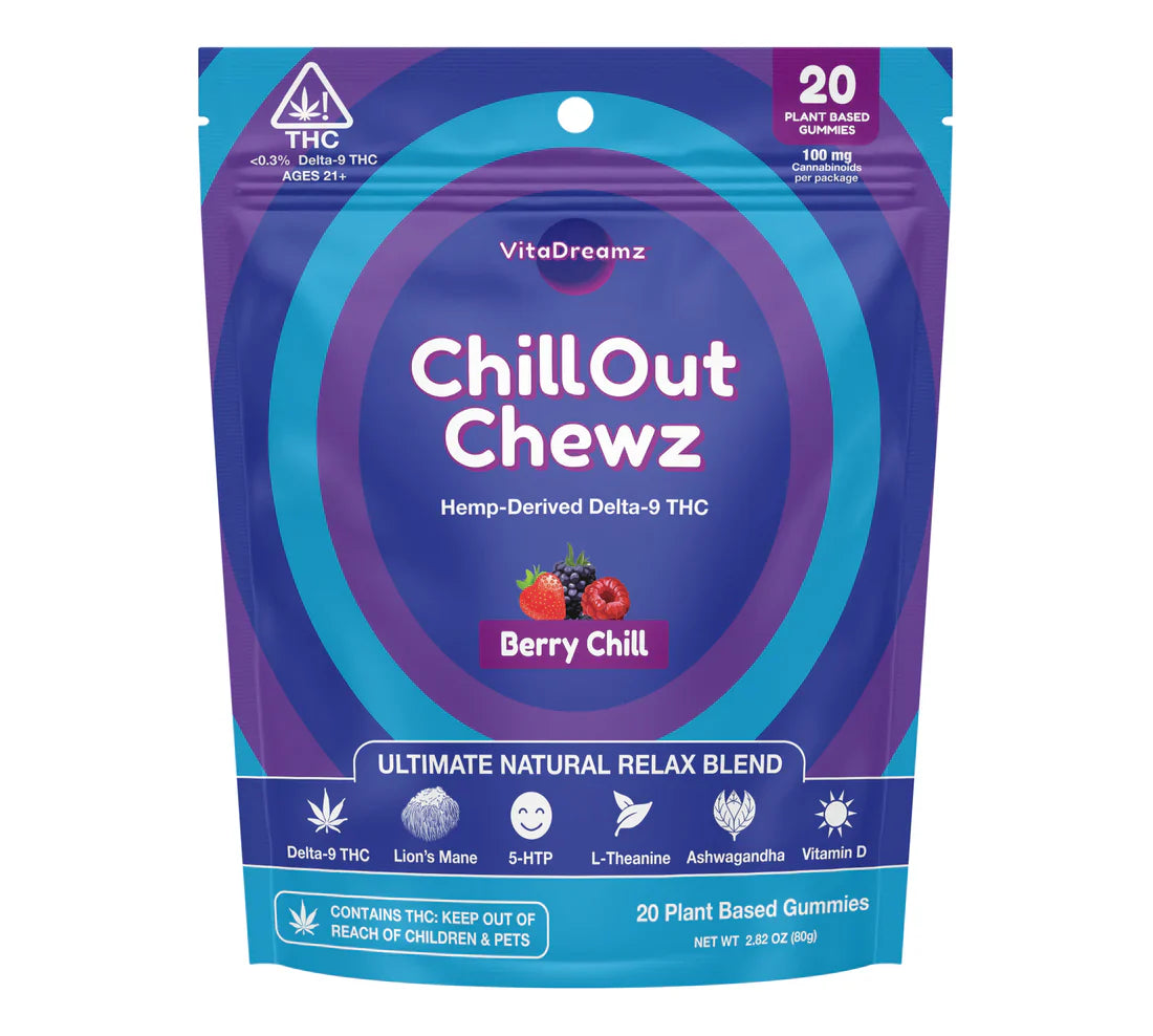 ChillOut Chewz – Hemp-Derived Delta-9 THC Gummies