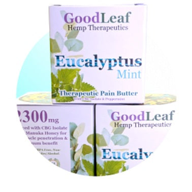 Award-Winning GoodLeaf 2300mg Pain Butter – Almond Honey & More