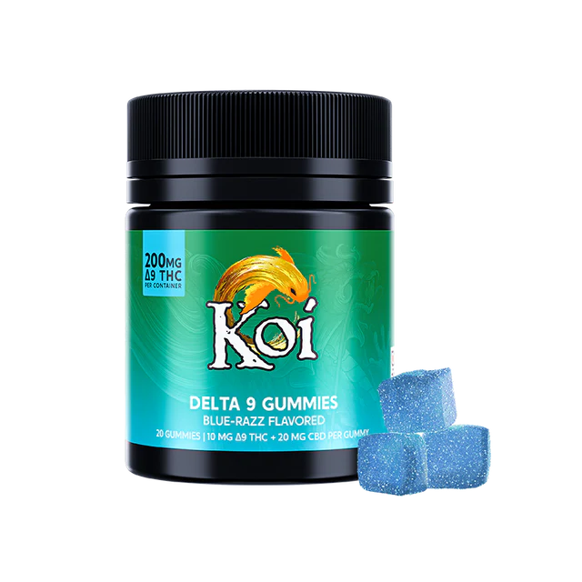 Koi Delta-9 THC + CBD Gummies – 20ct (Multiple Flavors)