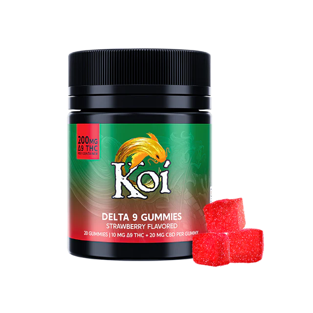 Koi Delta-9 THC + CBD Gummies – 20ct (Multiple Flavors)