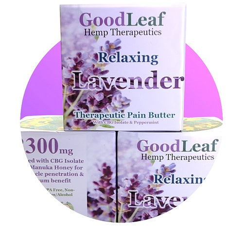 Award-Winning GoodLeaf 2300mg Pain Butter – Almond Honey & More