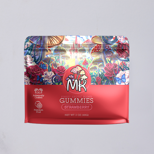 MK x Koi Finest Exotic Blend Mushroom Gummies – Strawberry & Blueberry | Elevate Your Wellness
