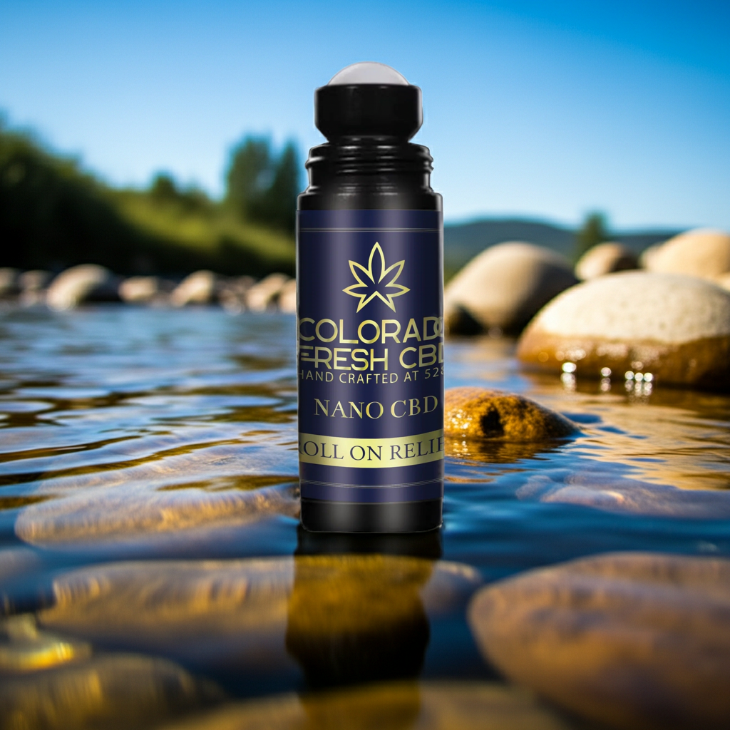 Colorado Fresh Nano Amplified CBD Roll-On – 100% THC-Free