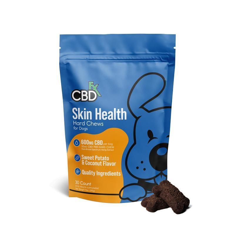 CBDfx CBD Dog Treats – Calming, Joint, & Skin Health | Soft & Hard Chews