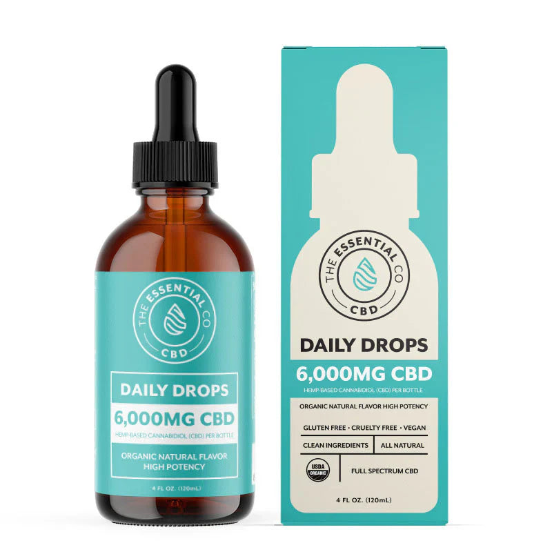 Essential Co. Daily CBD Drops — Natural Balance, Powerful Relief