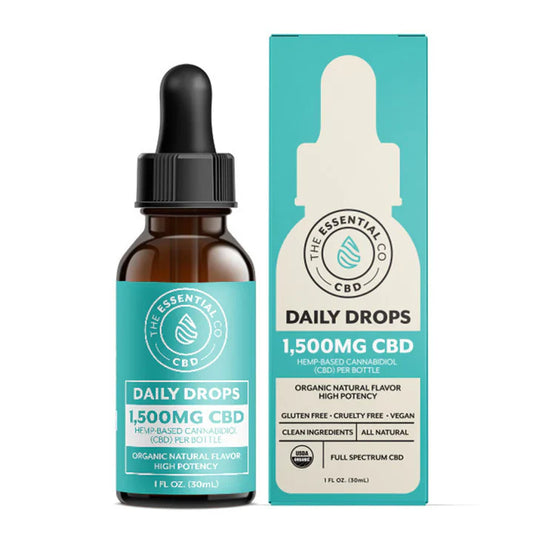 Essential Co. Daily CBD Drops — Natural Balance, Powerful Relief
