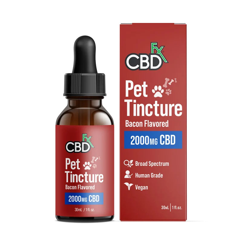 CBDfx Pet Tinctures – Dogs & Cats | Broad-Spectrum CBD Oil for Pets