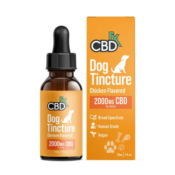 CBDfx Pet Tinctures – Dogs & Cats | Broad-Spectrum CBD Oil for Pets