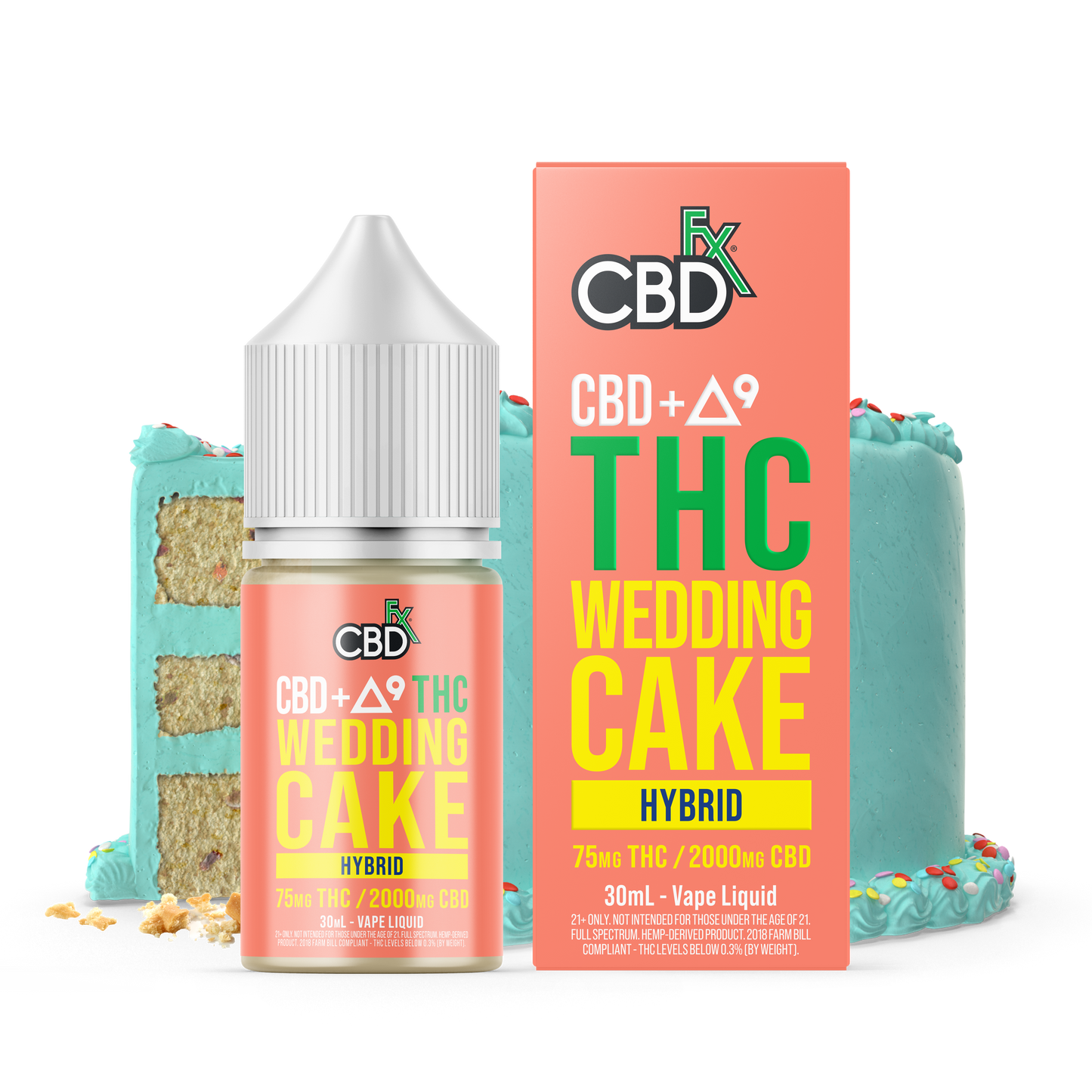 CBDfx Vape Series – Wedding Cake, OG Kush & Purple Punch