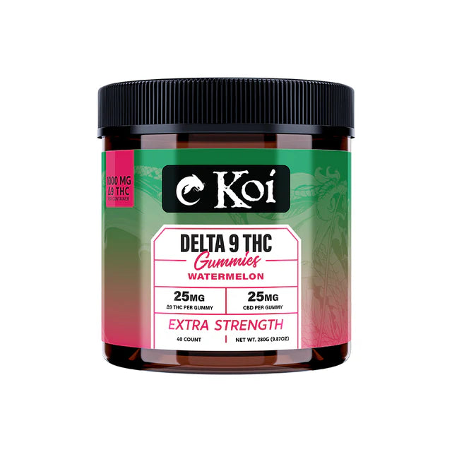 Koi Extra Strength Delta-9 THC + CBD Gummies – 20ct  (Multiple Flavors)