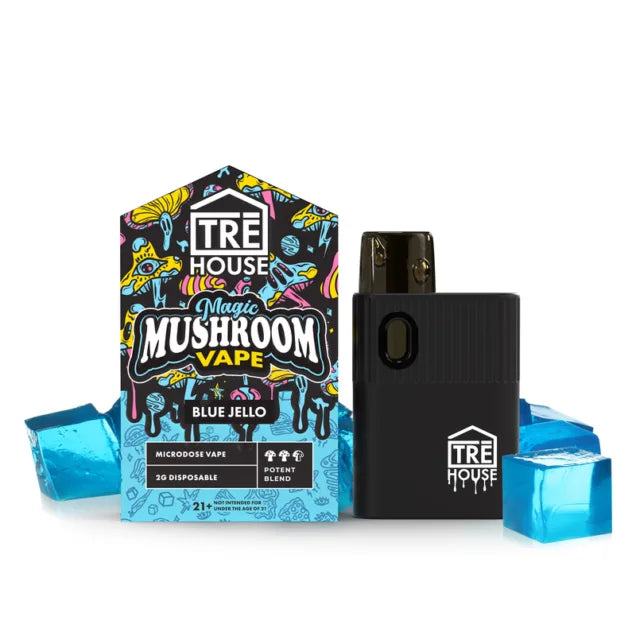 Tre House Magic Mushroom Vape Pens – Nootropic & Adaptogen Blend (2g, 4 Flavors)